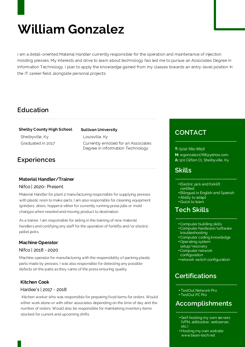 Resume